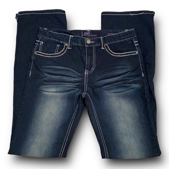 Lee Skinny Boot Cut Jeans Size 14 (girls) - Picture 2 of 7